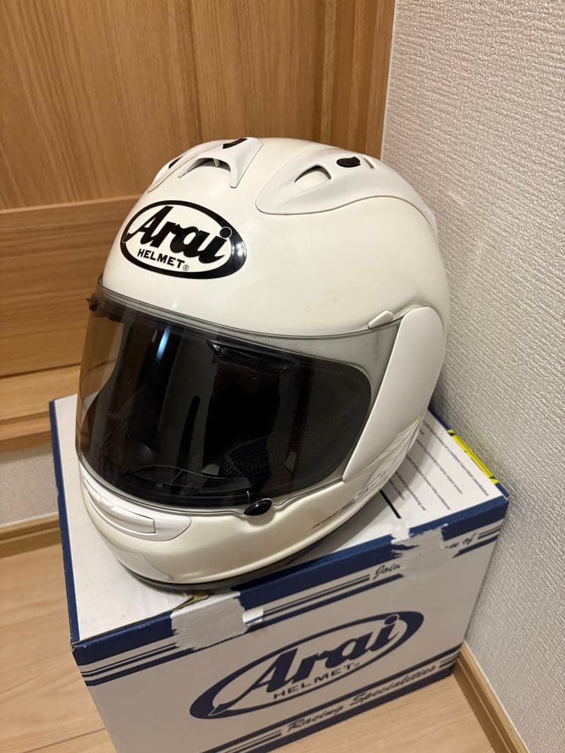 ARAIヘルメット RX7 RR5 ホワイト57,58cm Mサイズ　RX7X