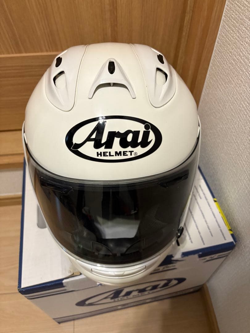 ARAIヘルメット RX7 RR5 ホワイト57,58cm Mサイズ　RX7X