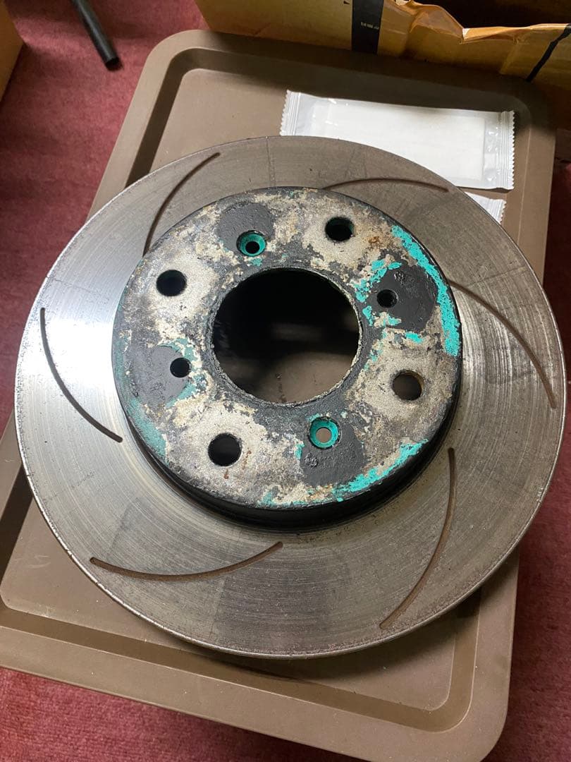 mox DC2 インテグラTypeR 96SP プロμスリットローター左右