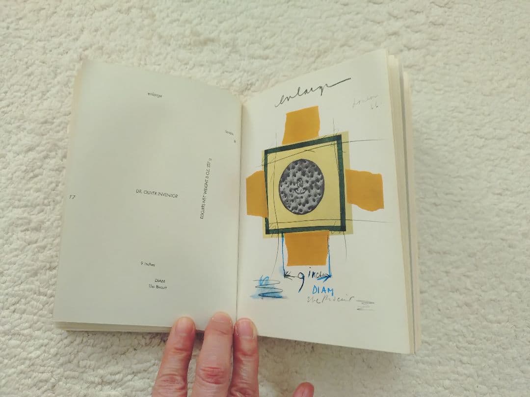 クレスオルデンバーグ Claes Oldenburg Notes in Hand