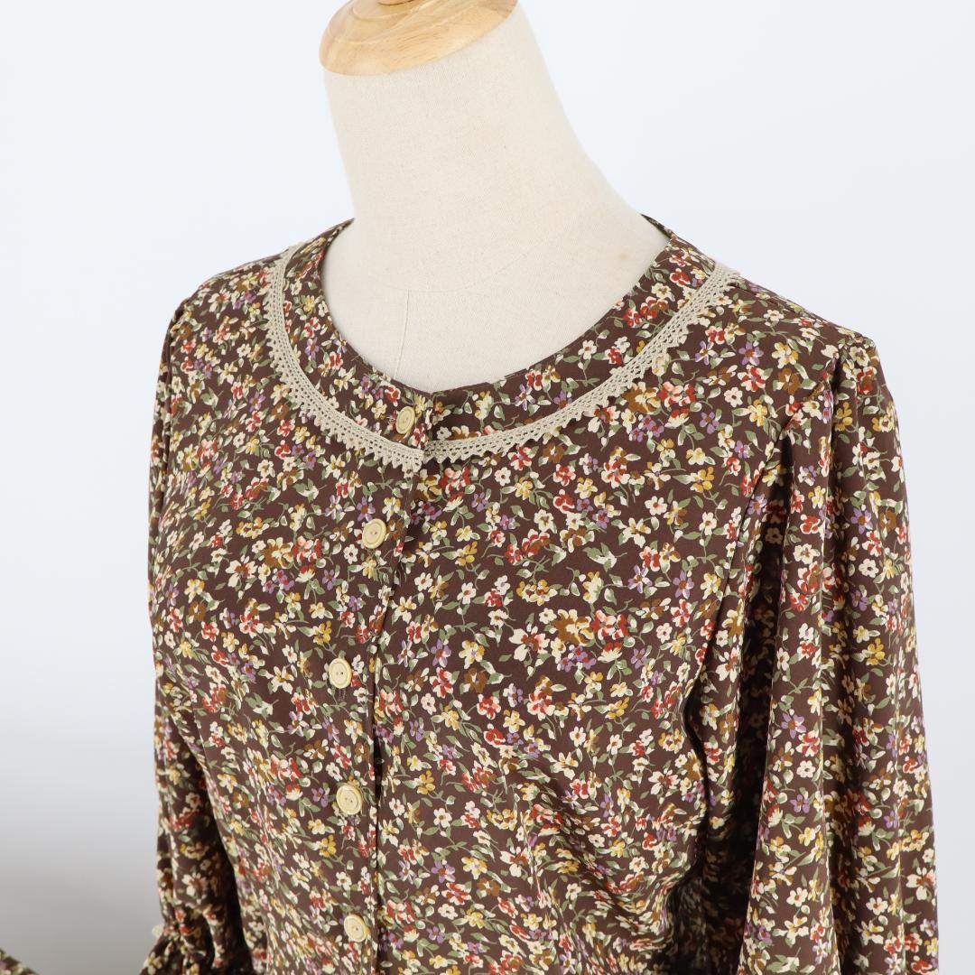 【美品フラメンコ衣装】オリーブグリーン ブラウス ファルダ ペチコート シージョ