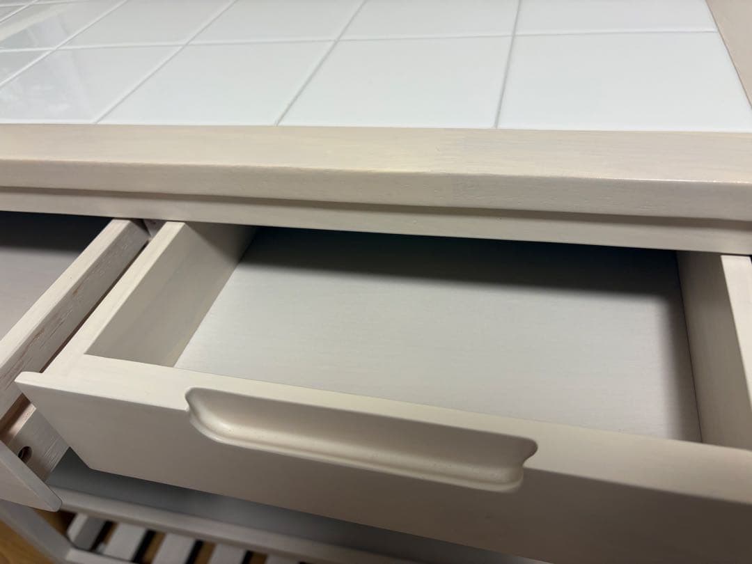 B-COMPANY キッチンワゴン 引き出し付き