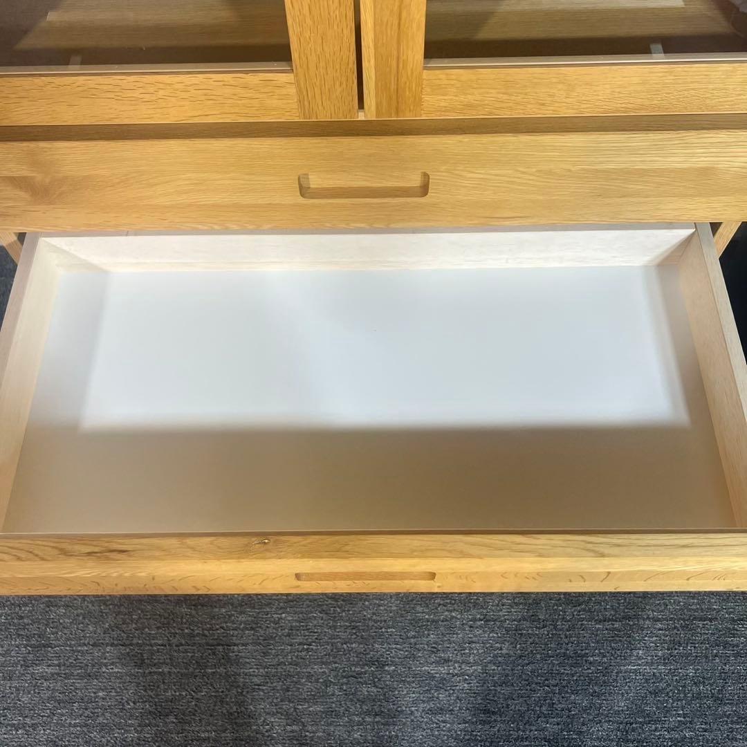 unico ウニコ カップボード HUTTE 幅80cm キッチン収納 F039