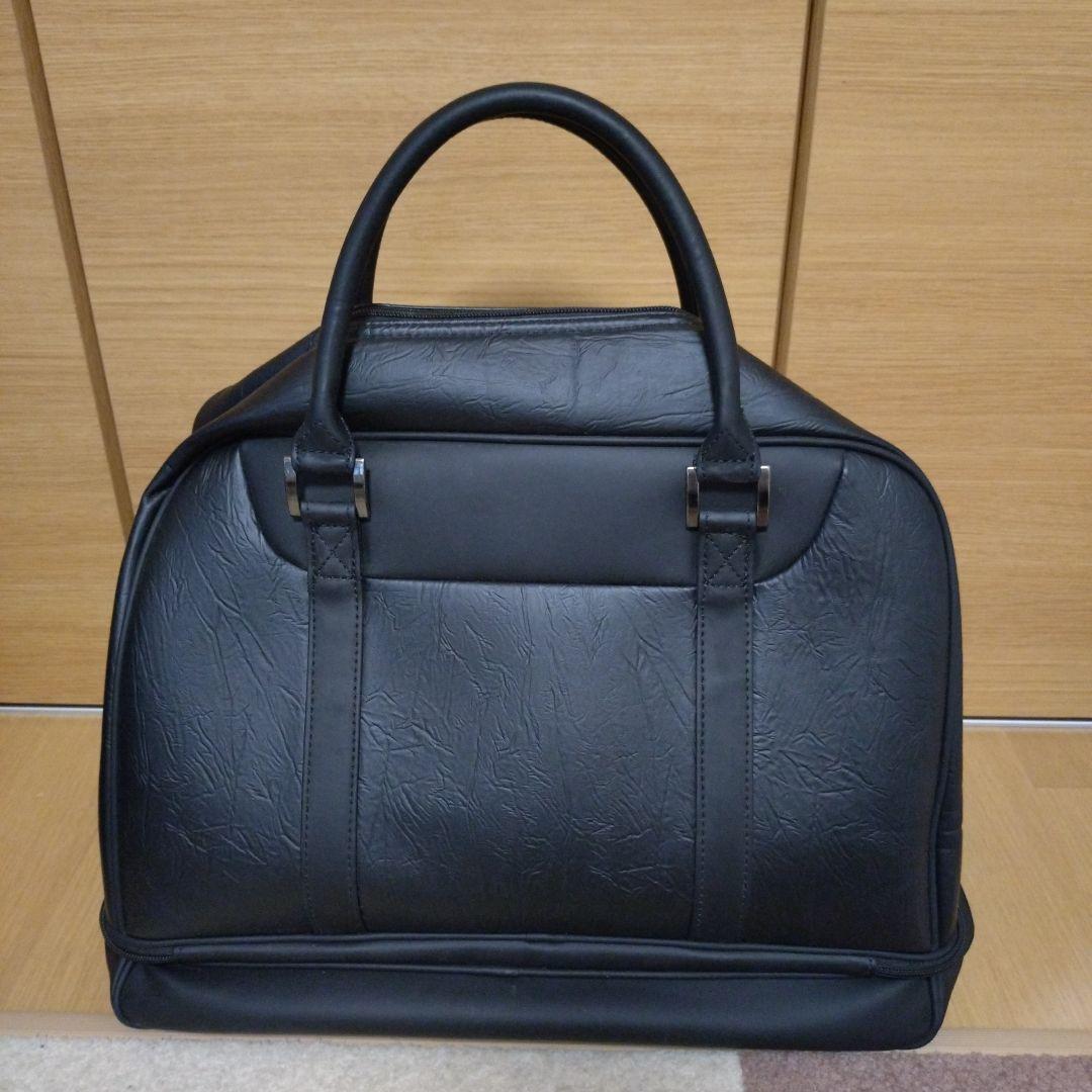 ブラック黒ゴルフバッグMIZUNO3点セット/ボストン/シューズ/カートバッグ