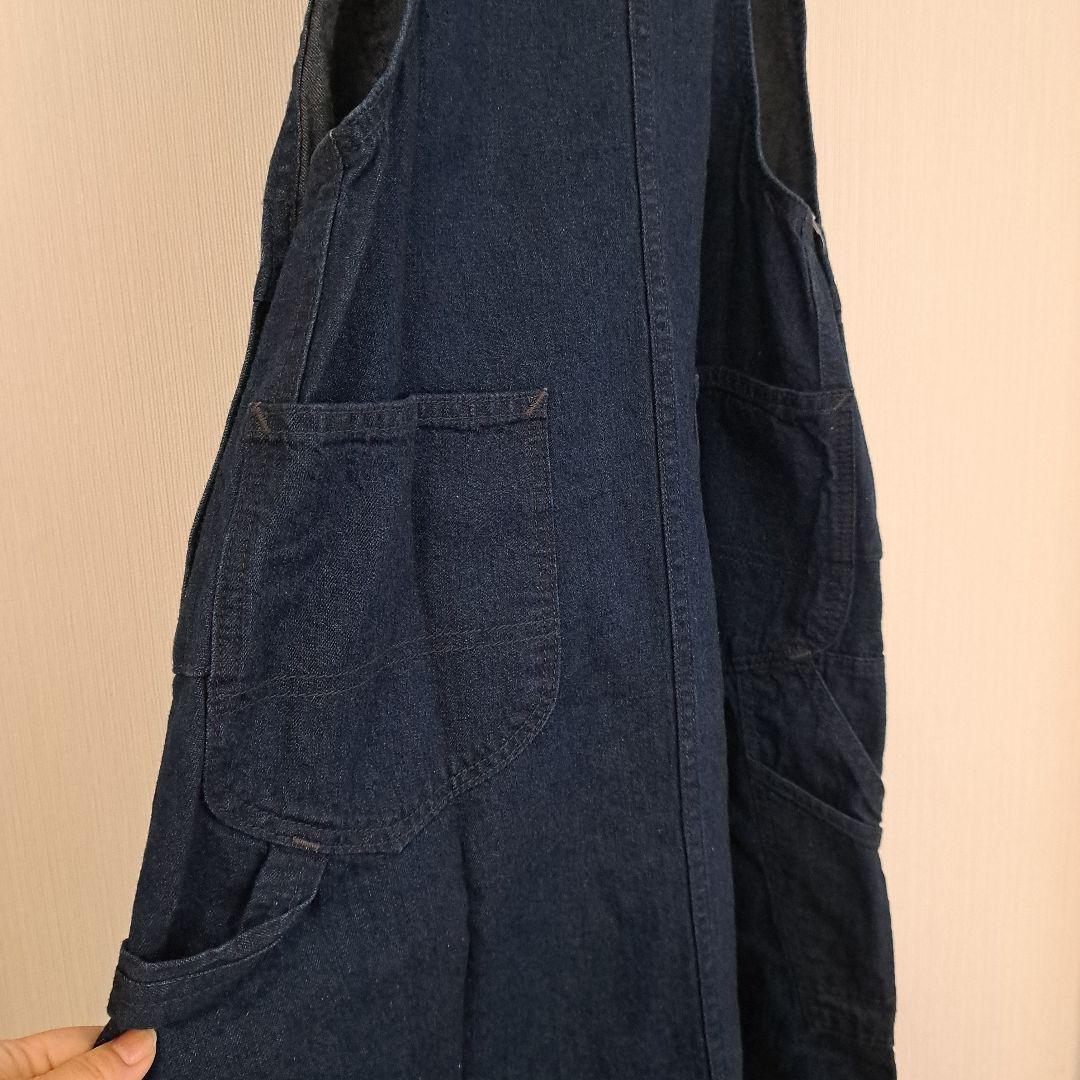 Lee×高山都×ベイクルーズ　別注濃紺 デニム サロペットスカート