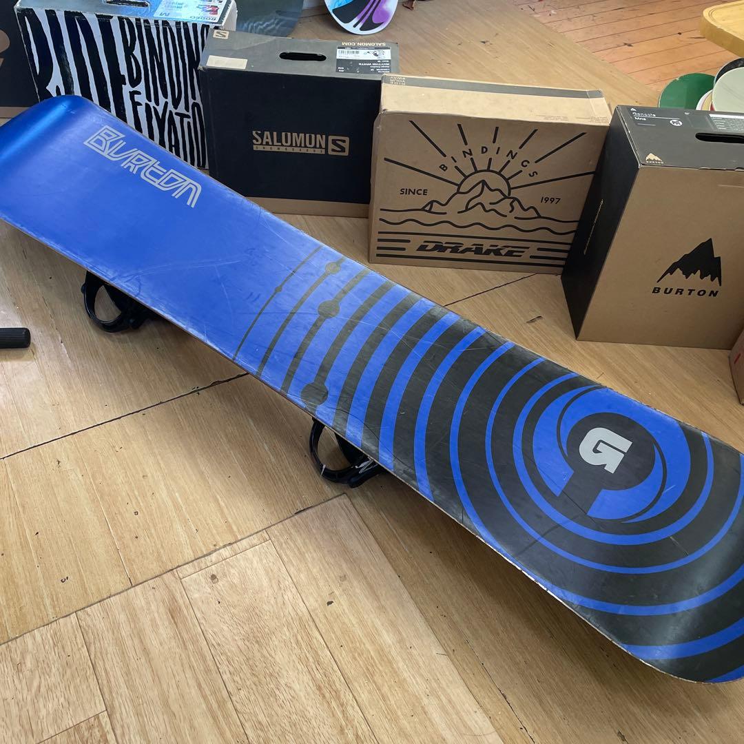 BURTON×K2　希少サイズ　バートン　スノーボードセット　バインディング付
