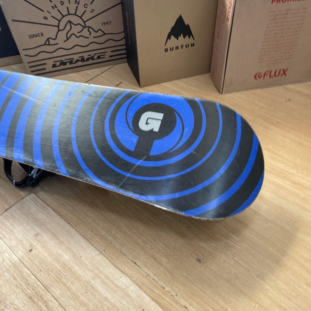 BURTON×K2　希少サイズ　バートン　スノーボードセット　バインディング付