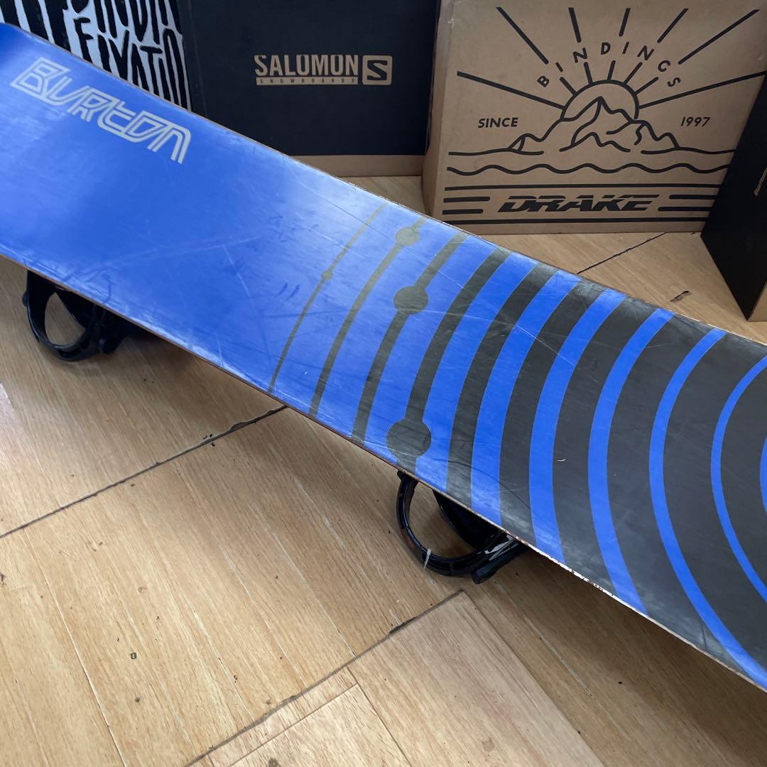 BURTON×K2　希少サイズ　バートン　スノーボードセット　バインディング付