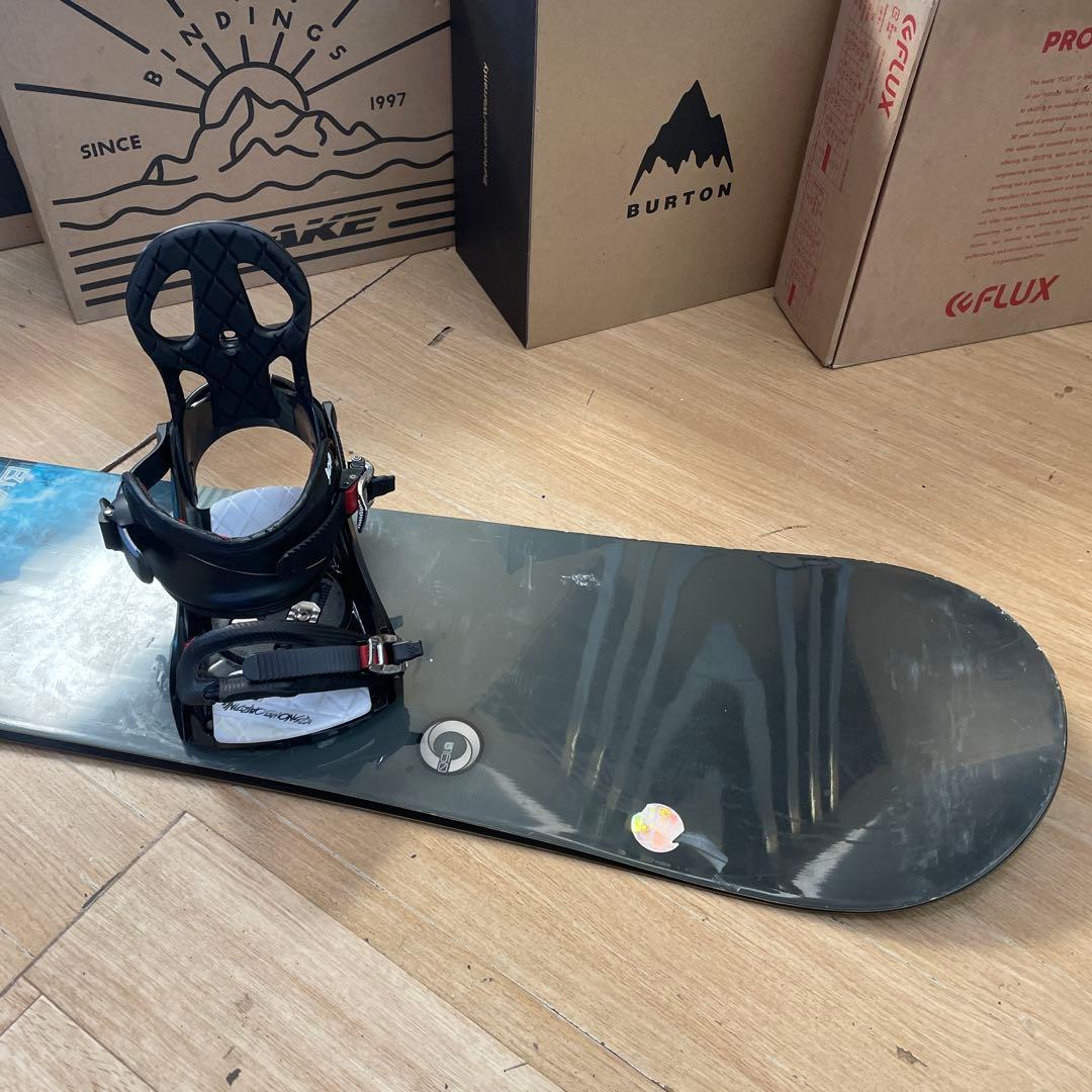 BURTON×K2　希少サイズ　バートン　スノーボードセット　バインディング付