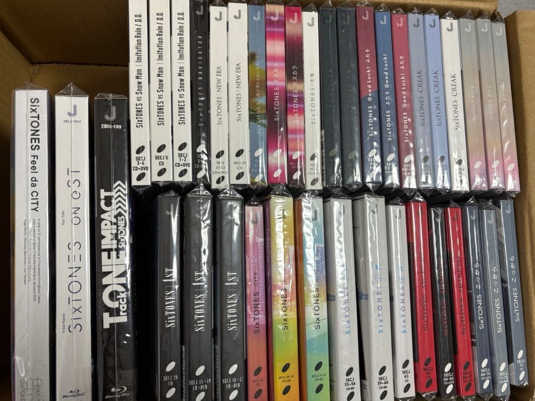 SixTONES CD、Blu-rayセット