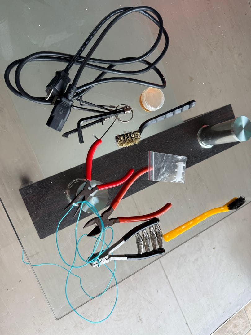 ストリングマシン （ガット張り機）自動テンション調整　メンテナンス済み