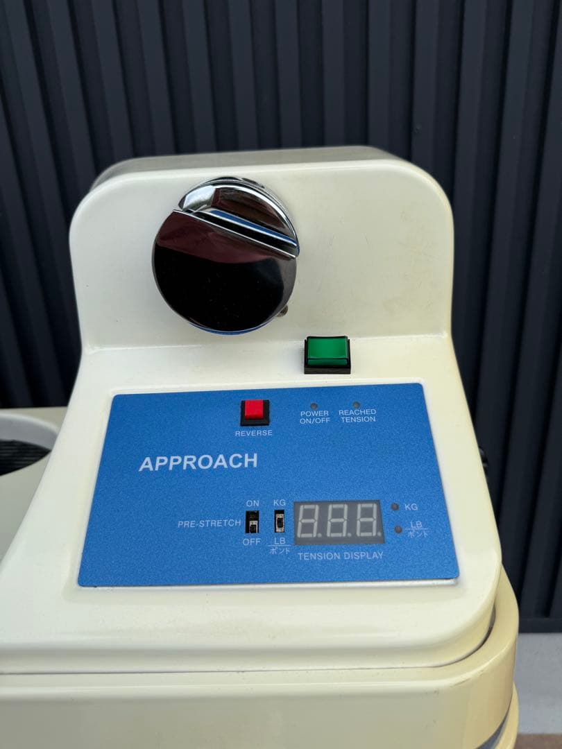 ストリングマシン （ガット張り機）自動テンション調整　メンテナンス済み