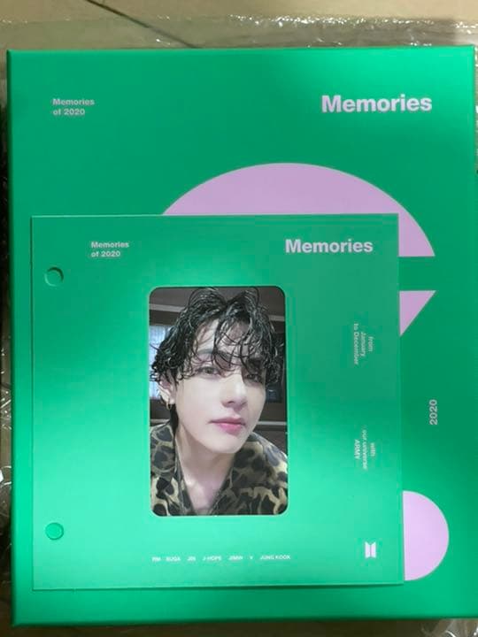 BTS Memories of 2020 BluRay抜け無★ランダムトレカ：V