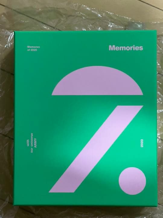 BTS Memories of 2020 BluRay抜け無★ランダムトレカ：V