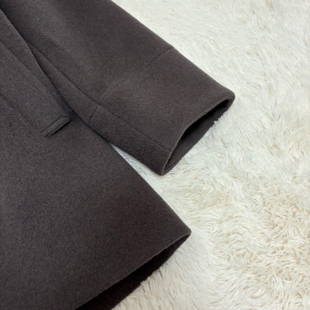 新品タグ付き✨グリーンレーベルリラクシング【WEB限定】ノーカラー ミドルコート