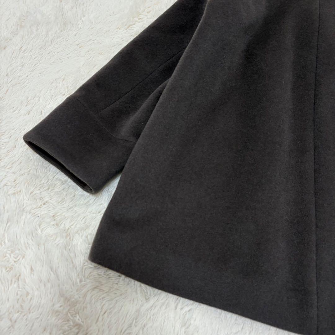 新品タグ付き✨グリーンレーベルリラクシング【WEB限定】ノーカラー ミドルコート