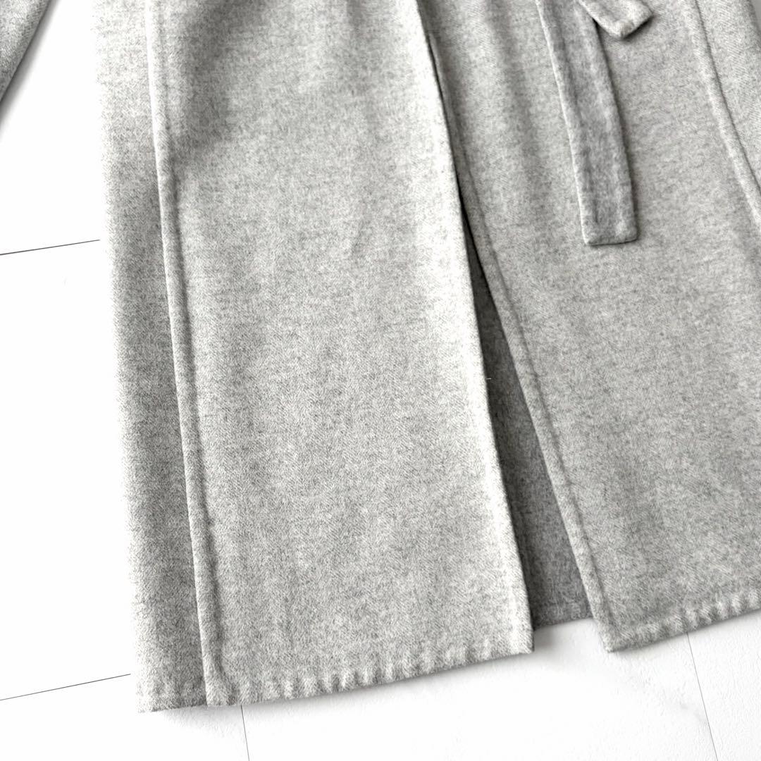 ウィムガゼット　リバーロングコート　ゆったり　ウール　フリーサイズ