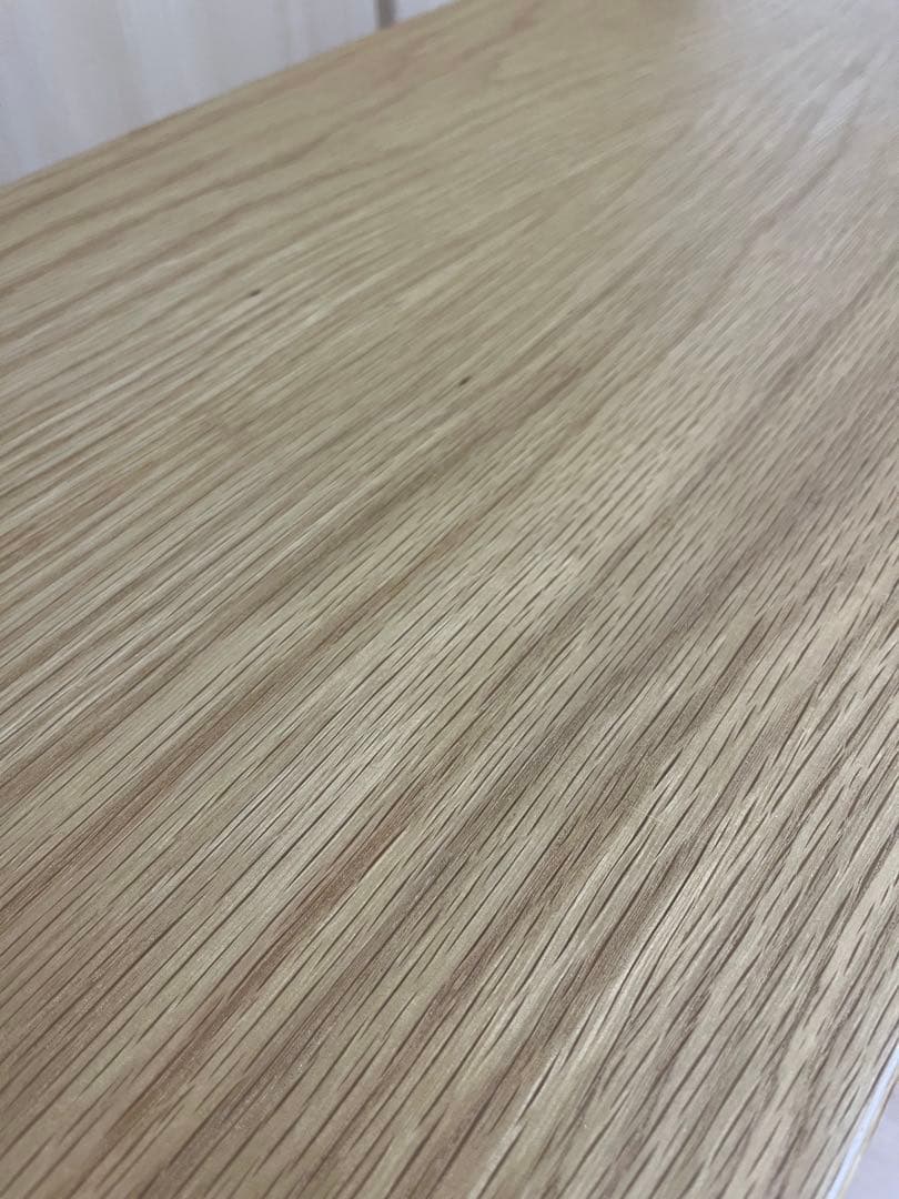 （無印良品.美品）オーク材ナチュラルテーブル天板&脚セット