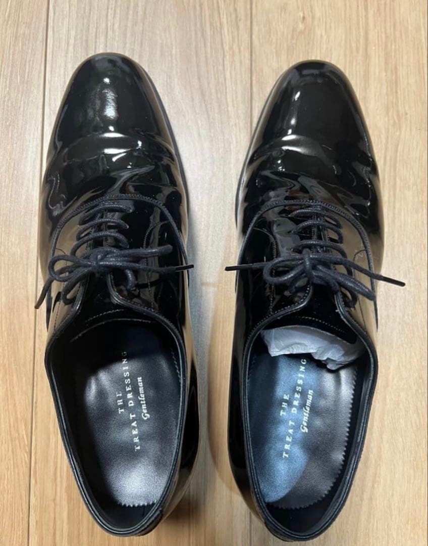 THE TREAT DRESSING 黒 ドレスシューズ