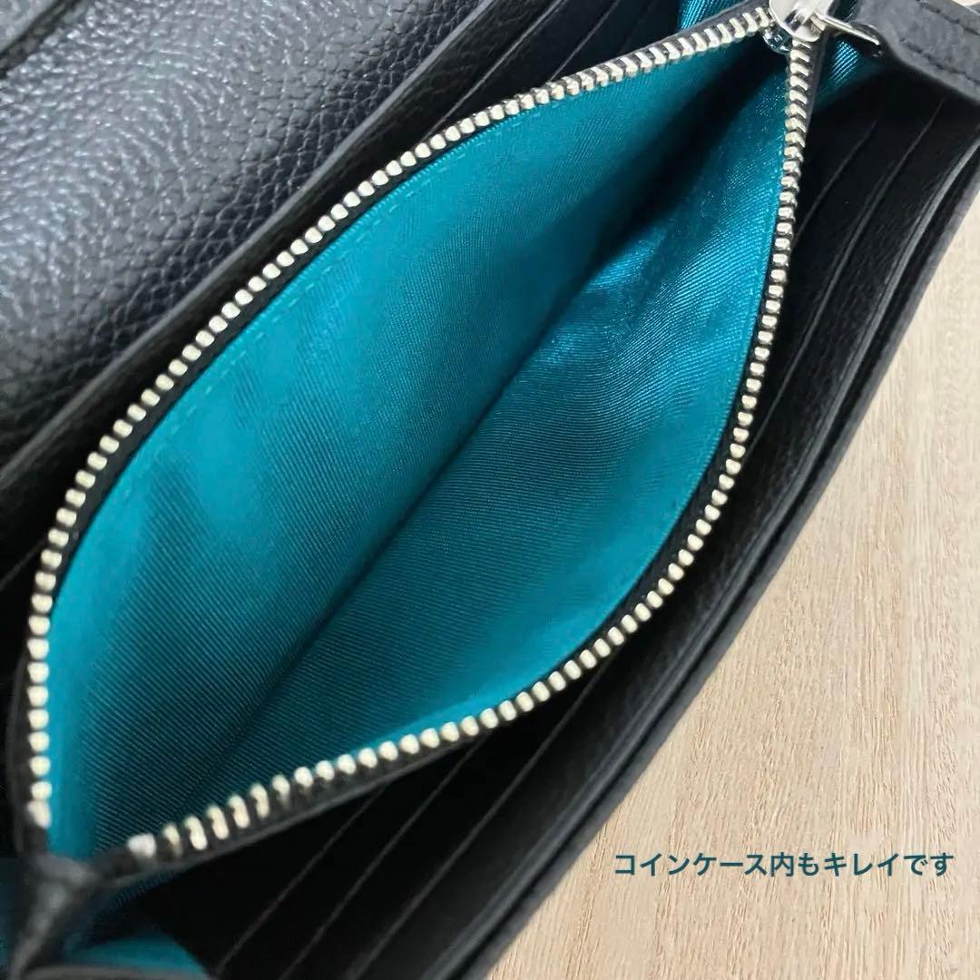 極美品✨agnès b. ✨アニエスベー ✨長財布 ✨黒 ✨フラップ