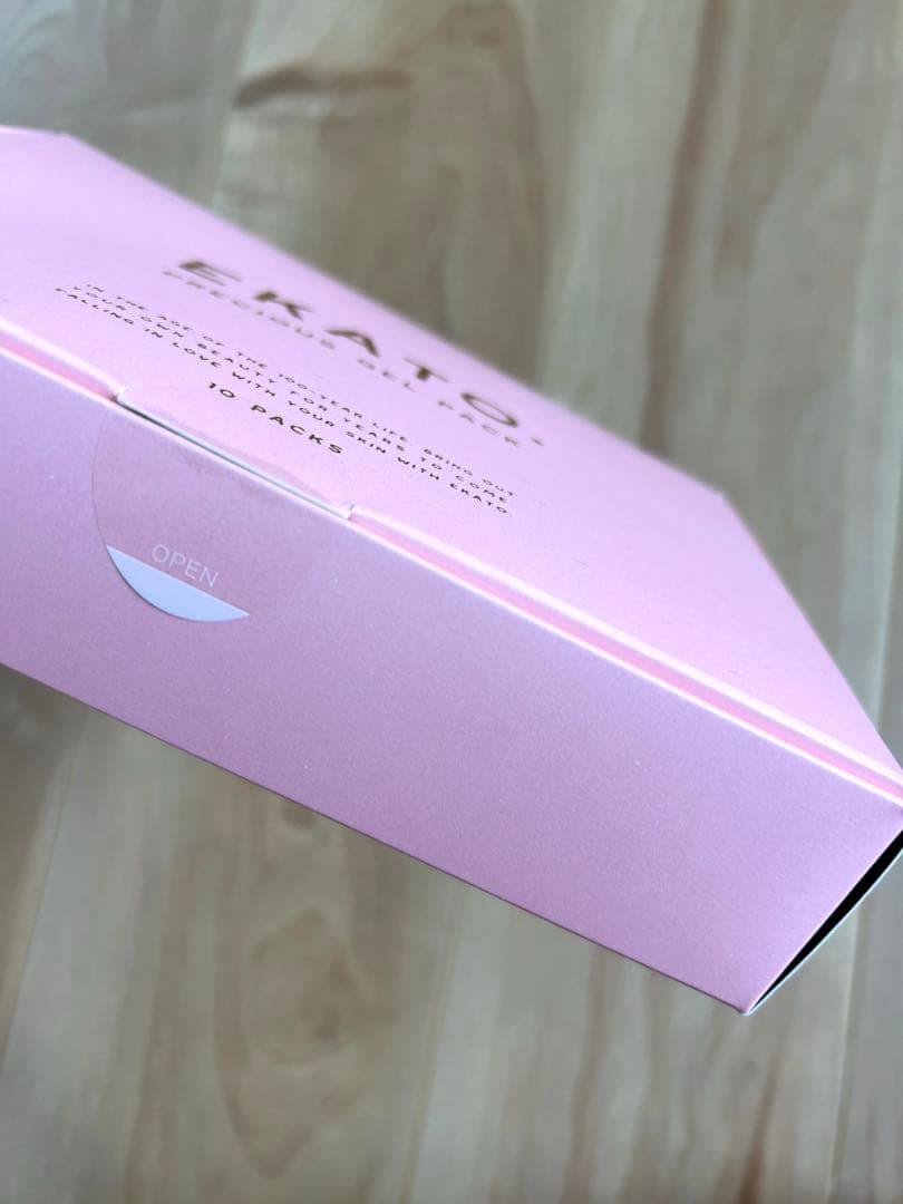 《新品・未開封》EKATOプレシャスジェルパック　10回分1箱 炭酸パック