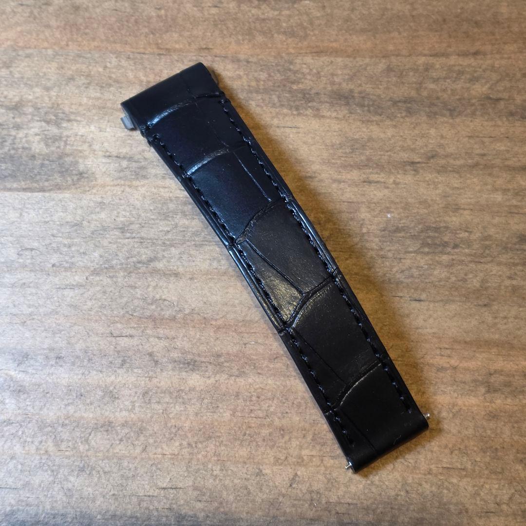 Cartier サントスドゥカルティエMM ブラック レザーベルト