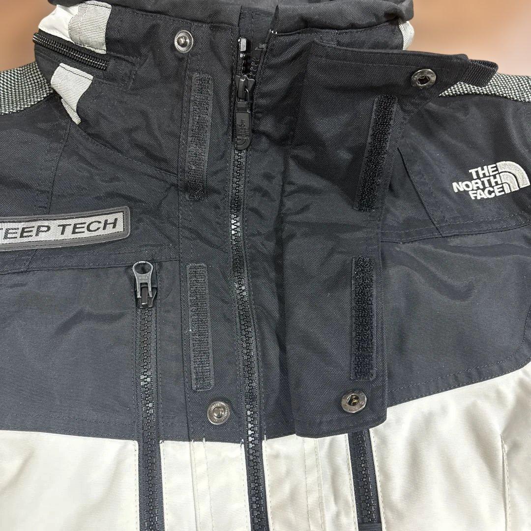 ⑫ THE NORTHFACE STEEPTECH アウター 黒　ナイロン
