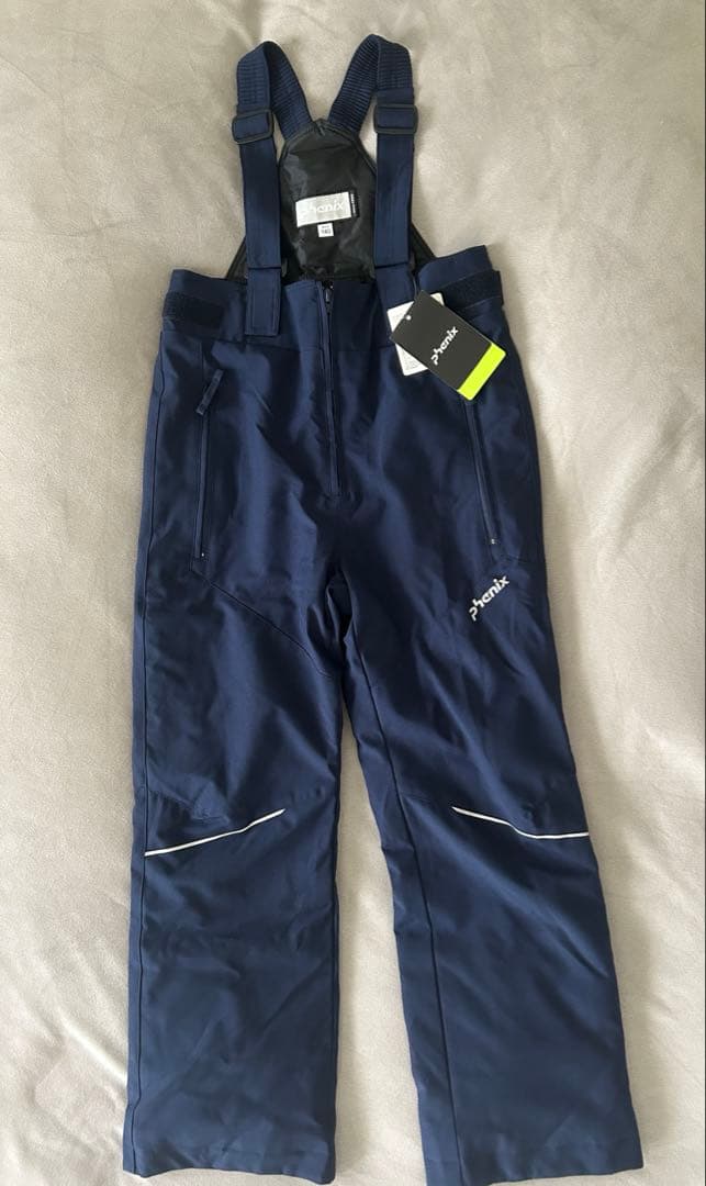 【新品・未使用】phenix スキーウエア上下セット 140cm グローブ付き