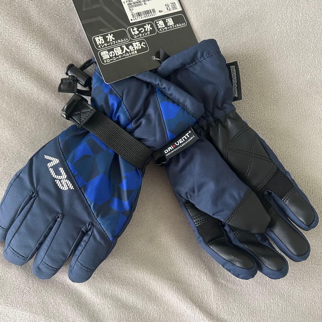 【新品・未使用】phenix スキーウエア上下セット 140cm グローブ付き