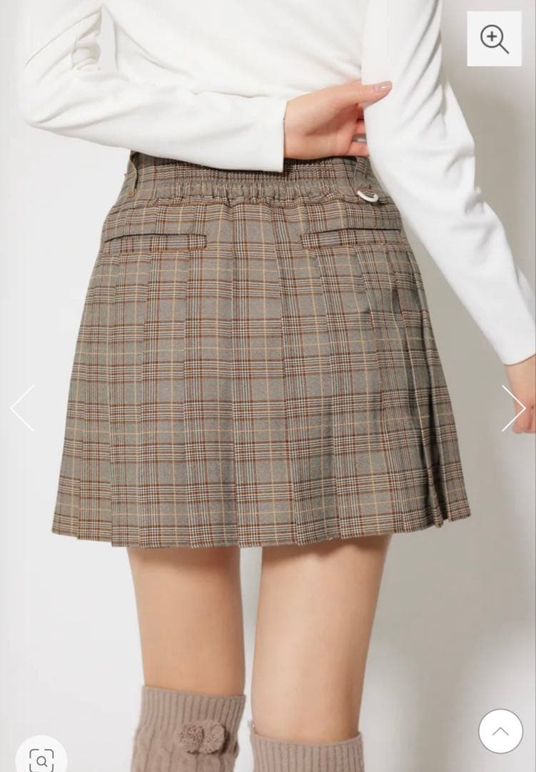 リエンダゴルフ　プリーツスカート ゴルフウェア