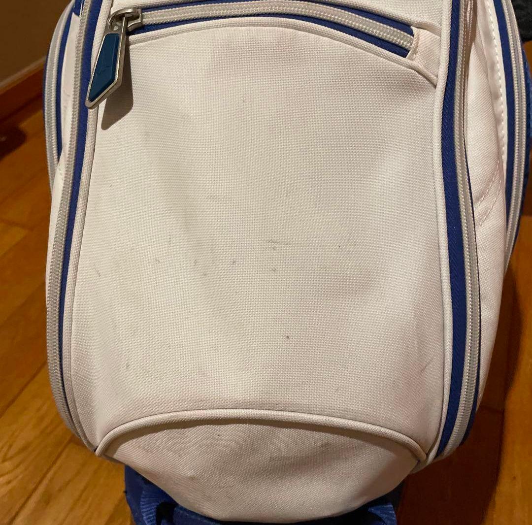 【希少カラー・スタンド式】Mizuno ゴルフ　キャディバッグ　中古