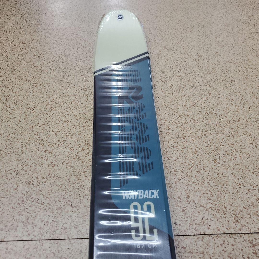 新品未使用 K2 WAYBACK92 167cm