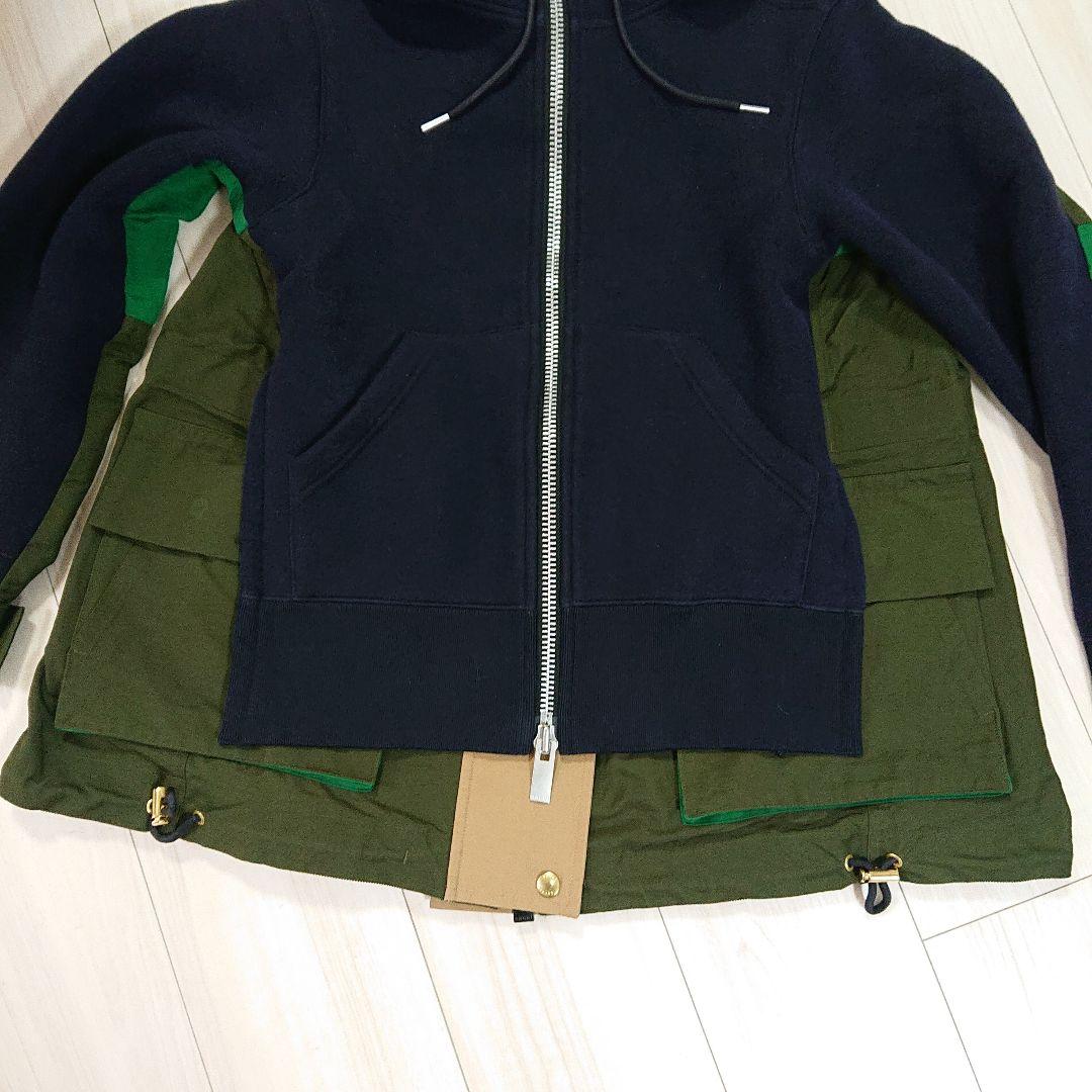 【専用】sacai スポンジスウェット MA-1 ネイビー/カーキ 1