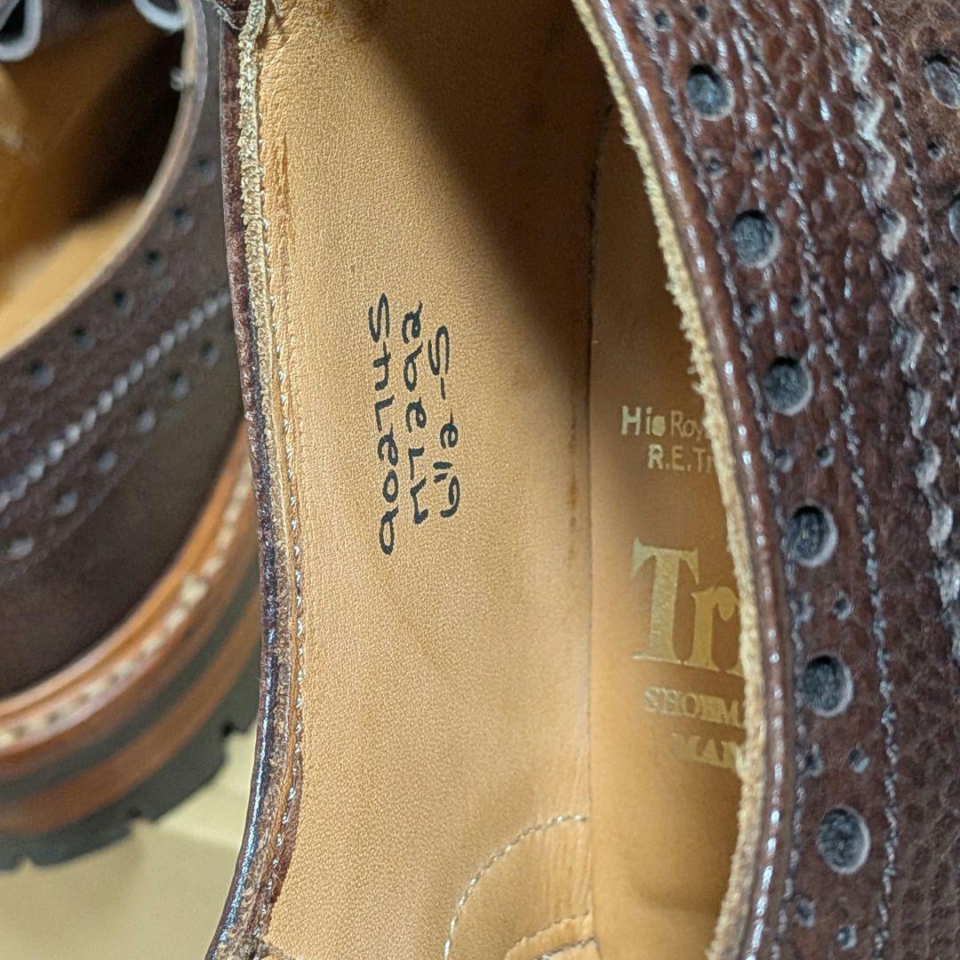 【Tricker's】バートン ブラウン コルク 6ハーフ