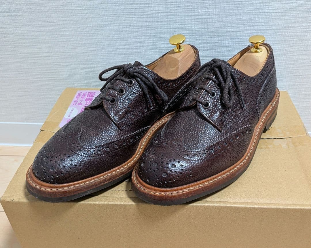 【Tricker's】バートン ブラウン コルク 6ハーフ