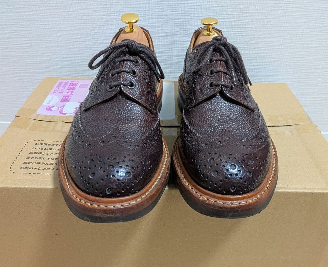 【Tricker's】バートン ブラウン コルク 6ハーフ