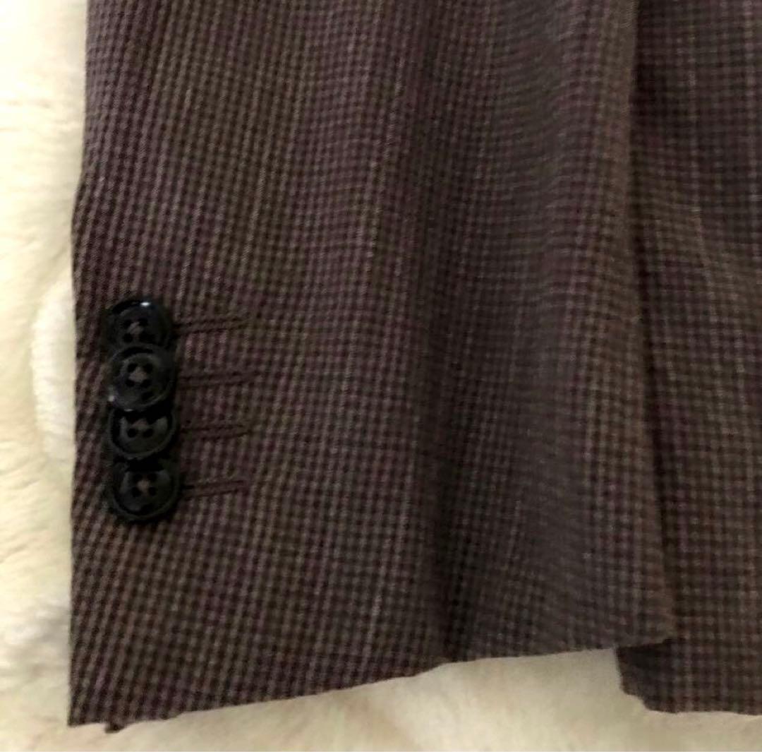 極美品　エルメネジルドゼニア　最上級トロフェオシアサッカージャケット　46