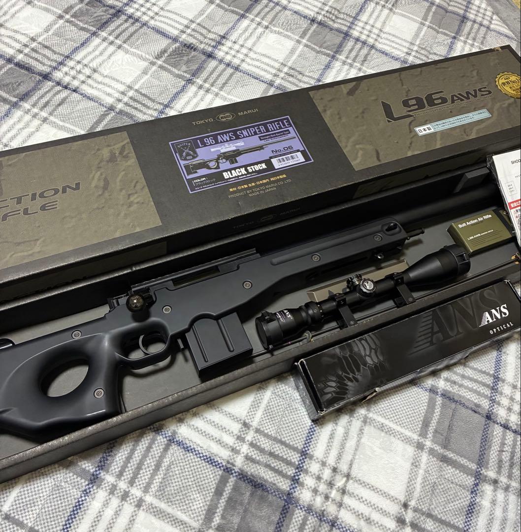 なかの 東京マルイ L96 ブラック ANS スコープセット