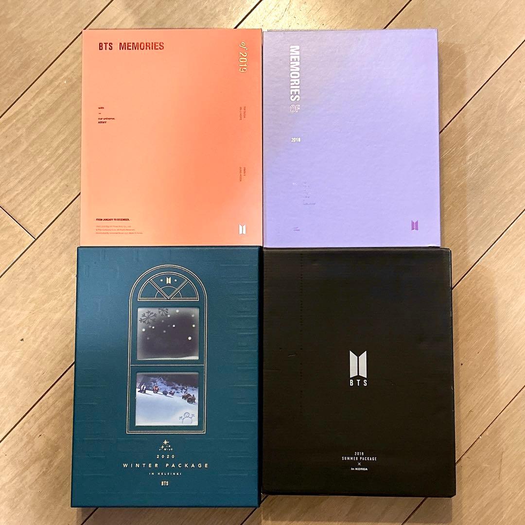 BTSのDVD 4つセット、新品未開封あり 特典付き