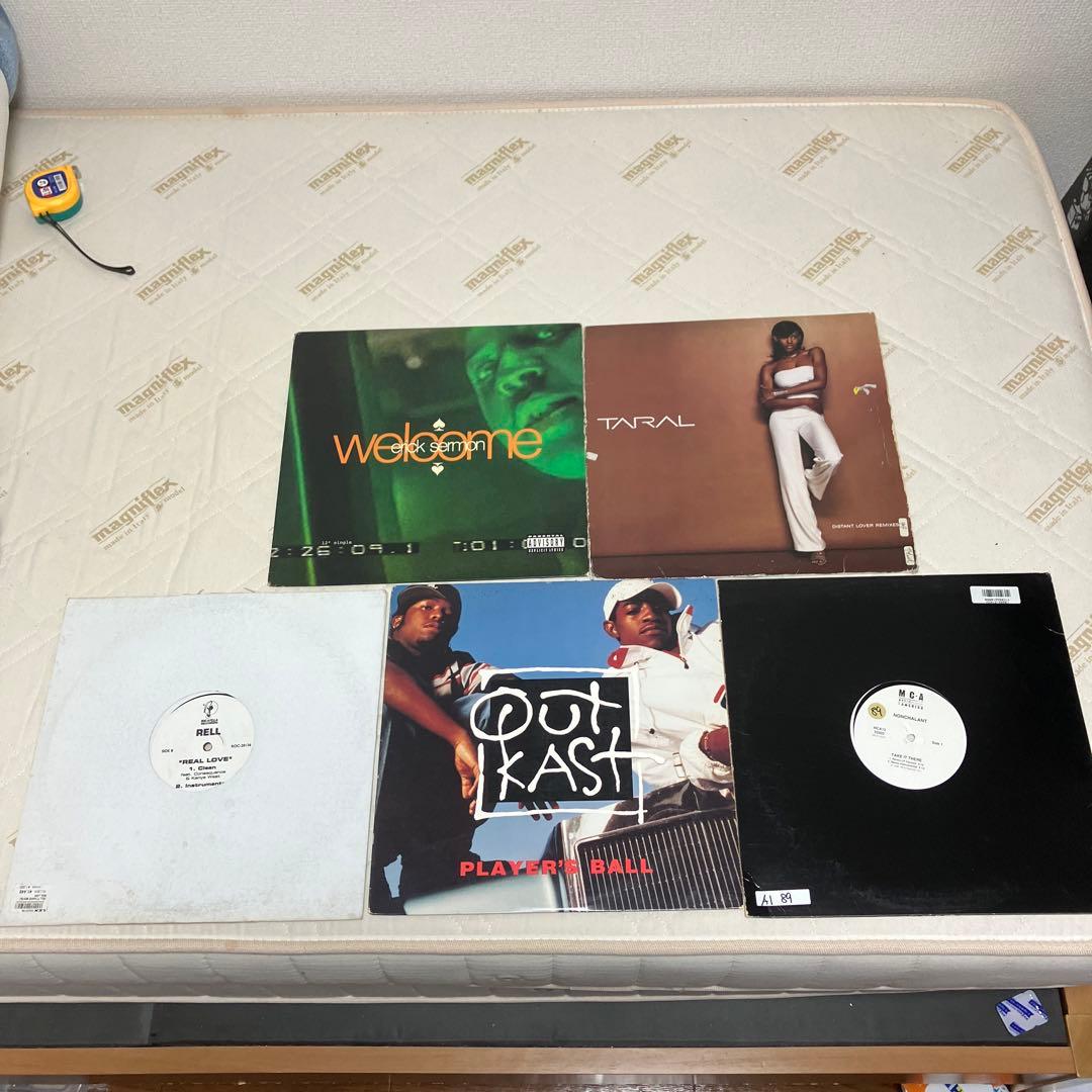 送料込み　ヒップホップレコードまとめ売り約60枚　おまけ付き