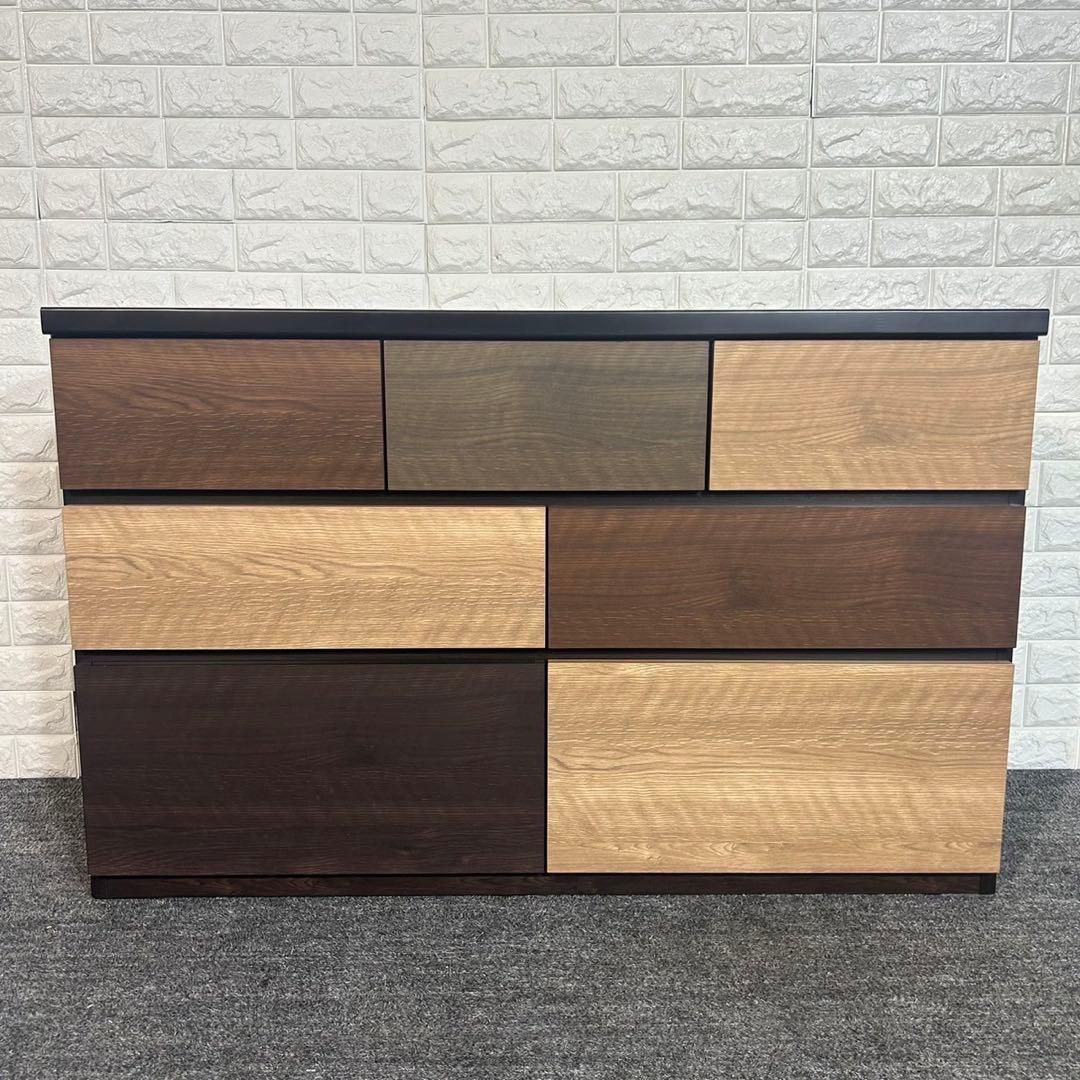 ニトリ ローチェスト ランダム 幅120cm 箪笥 衣類収納 B029