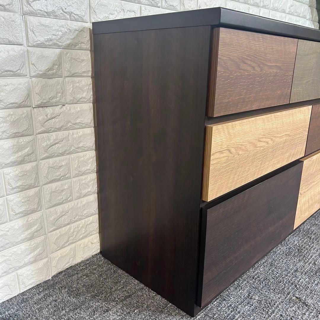 ニトリ ローチェスト ランダム 幅120cm 箪笥 衣類収納 B029