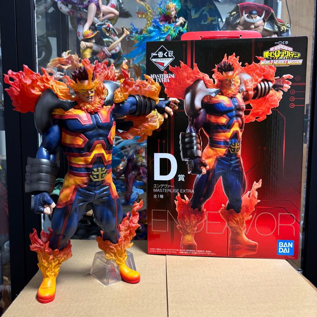 ヒロアカ ワールドヒーローズミッション　フィギュア　エンデヴァー