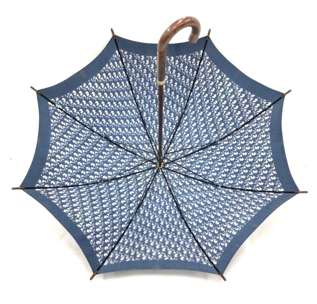 Christian Dior クリスチャンディオール 長傘 雨傘 トロッター