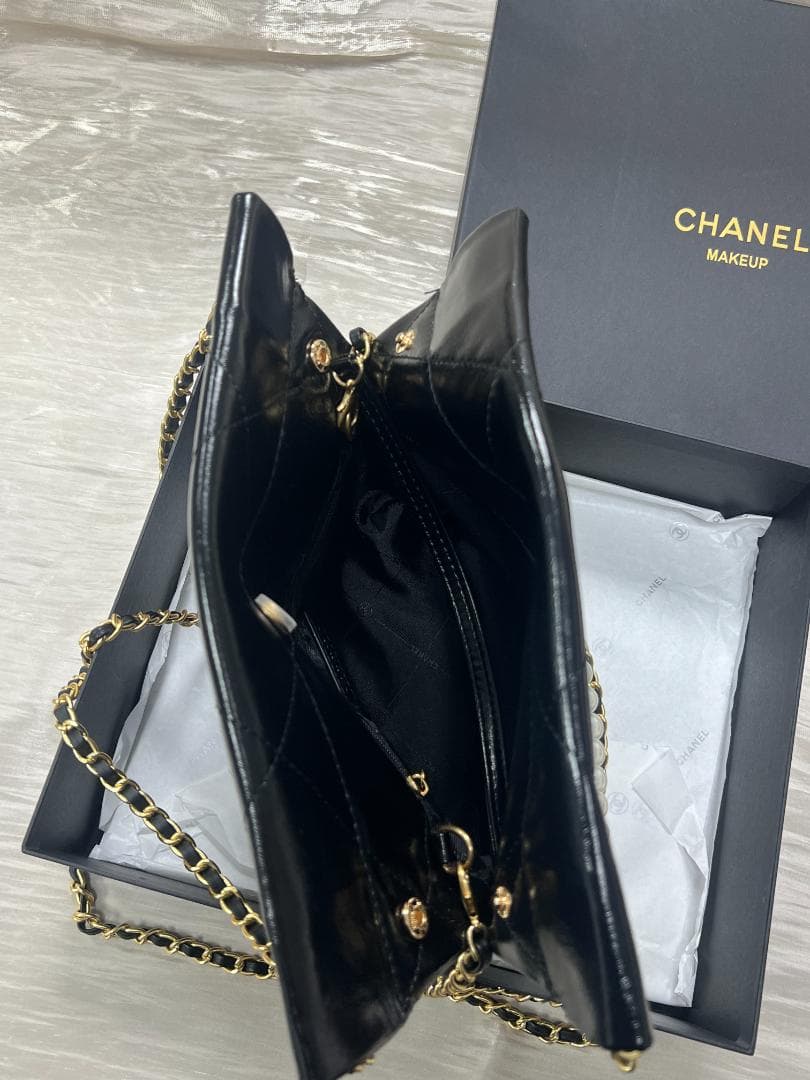 非売品 ブラックレザートートバッグ付属品 箱 カード