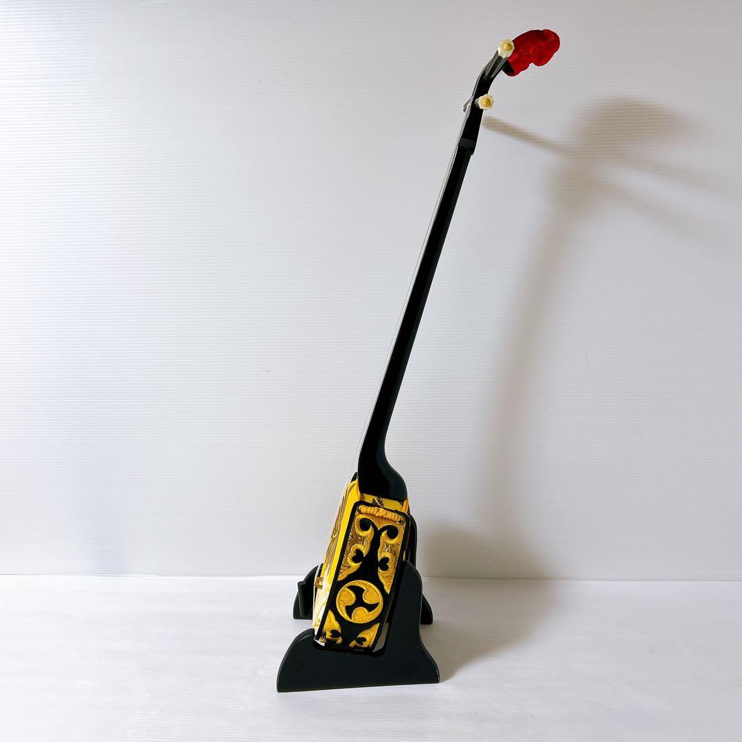 沖縄　三線　初心者向けセット　大栄工芸　ソフトケース付き　付属品多数