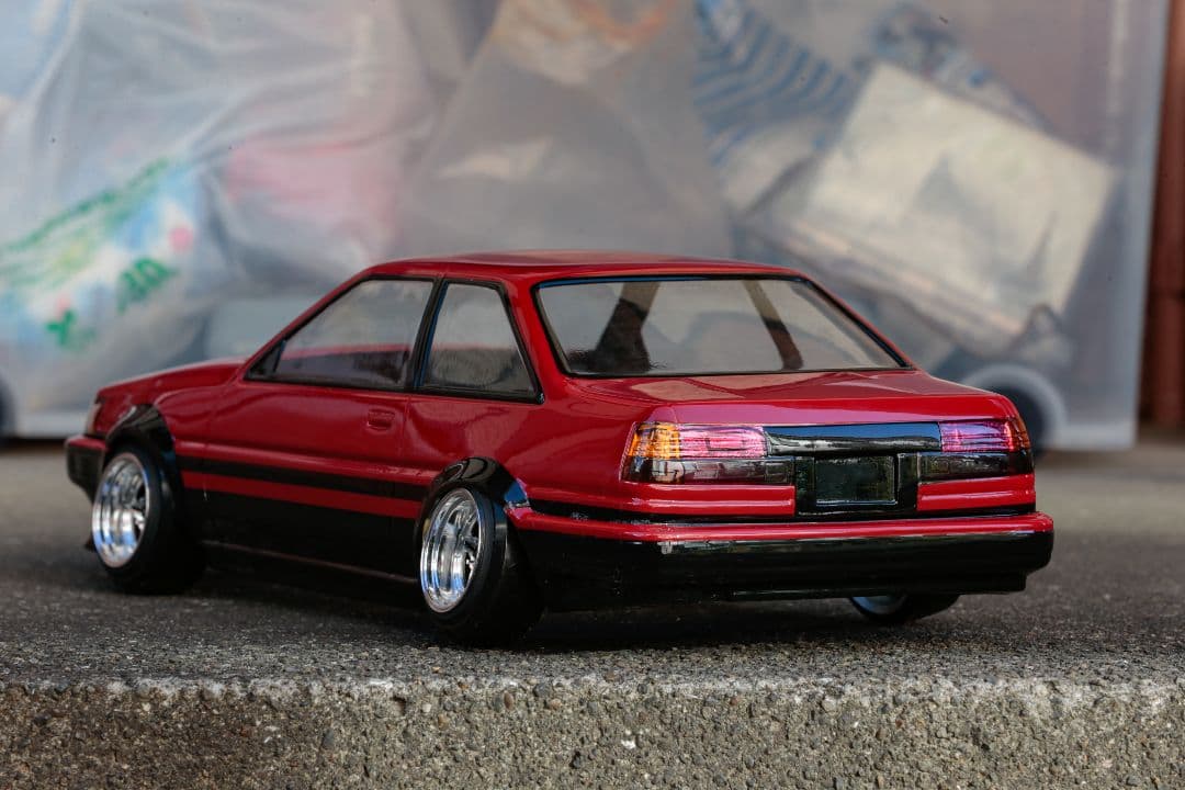 パンドラRC トヨタ AE86 2ドア レビン 塗装済み