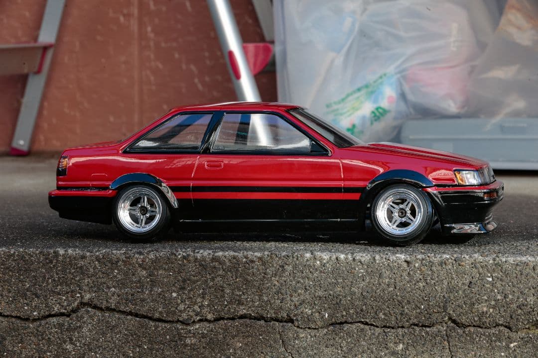 パンドラRC トヨタ AE86 2ドア レビン 塗装済み
