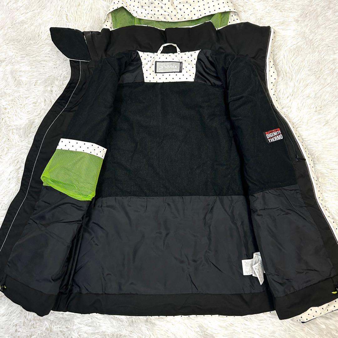 phenix スキーウェア Lサイズ ホワイトドット