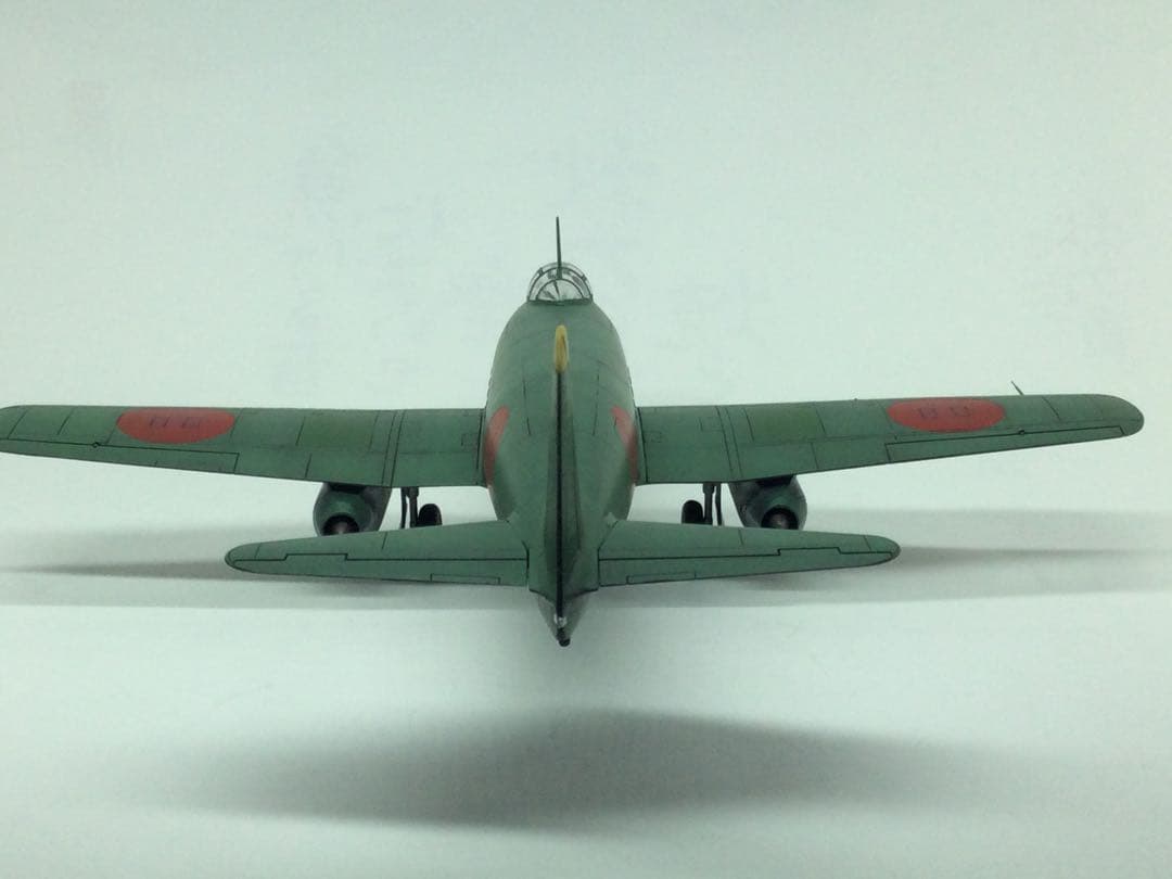 1/72 日本海軍　陸上偵察機　景雲改　プラモデル完成品